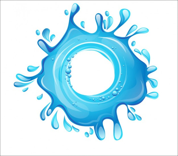 600x526 Water Vectors