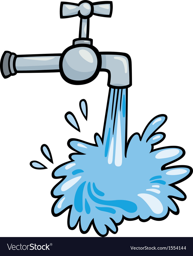 815x1080 Water Faucet Running Clipart