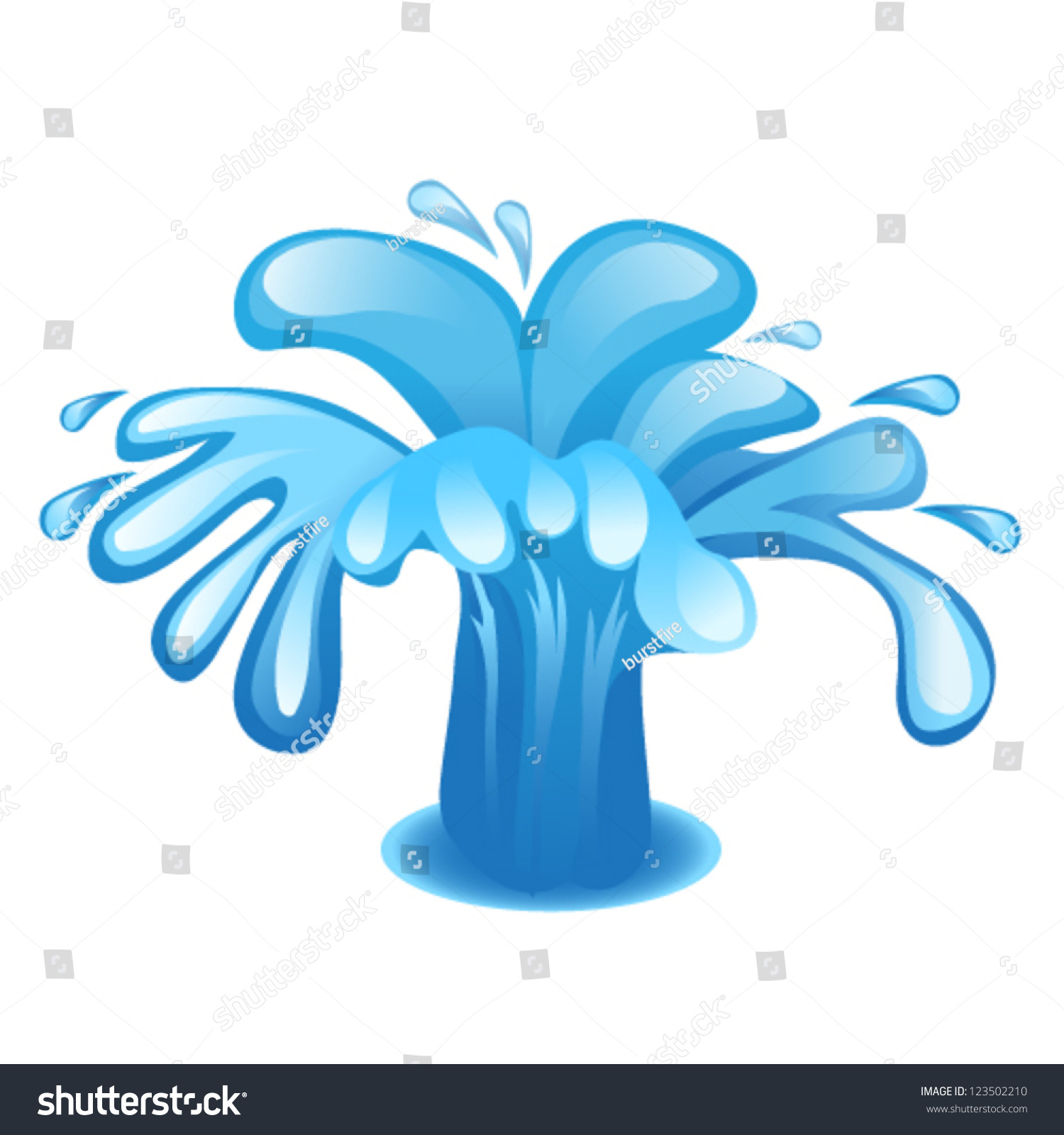 Water Spout Vector At Vectorified.com 