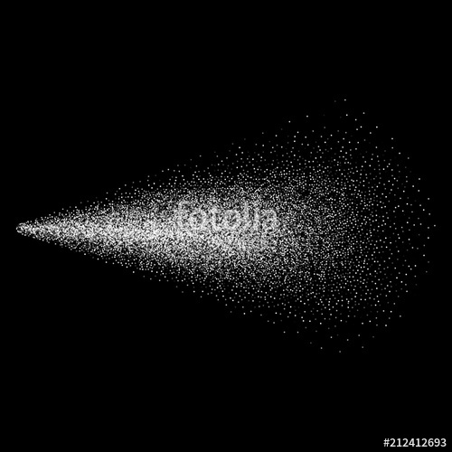 500x500 Spray Particle Texture Water Spray Mist Effect Vector