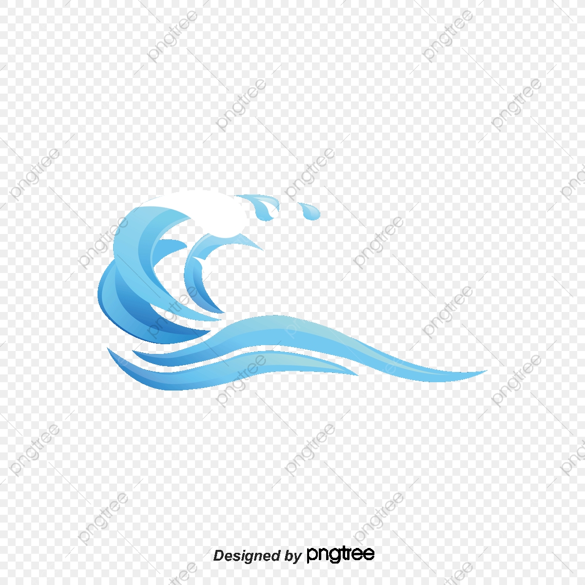 1200x1200 Blue River Water Spray Vector Material, River Water, Spray, Water