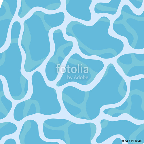 500x500 Seamless Water Surface Texture With Sun Reflections Vector