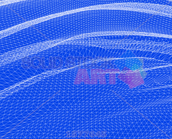 340x276 Stock Illustration Of Water Surface Wavy Grid Background