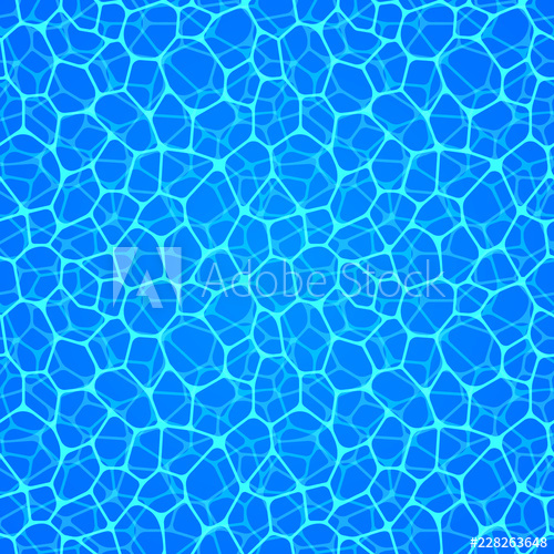 500x500 Swimming Pool Seamless Pattern Water Surface Vector Background