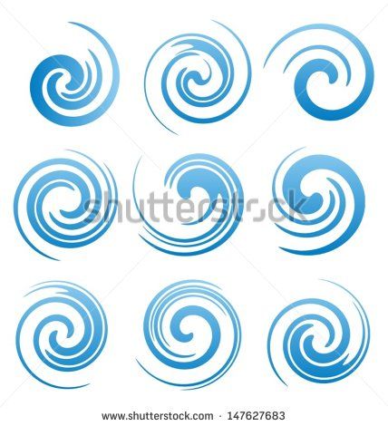 Set Of Water Swirls Design Elements Abstract Water Splash Shapes 428x470 Set Of Water Swirls Design Elements Abstract Water Splash Shapes