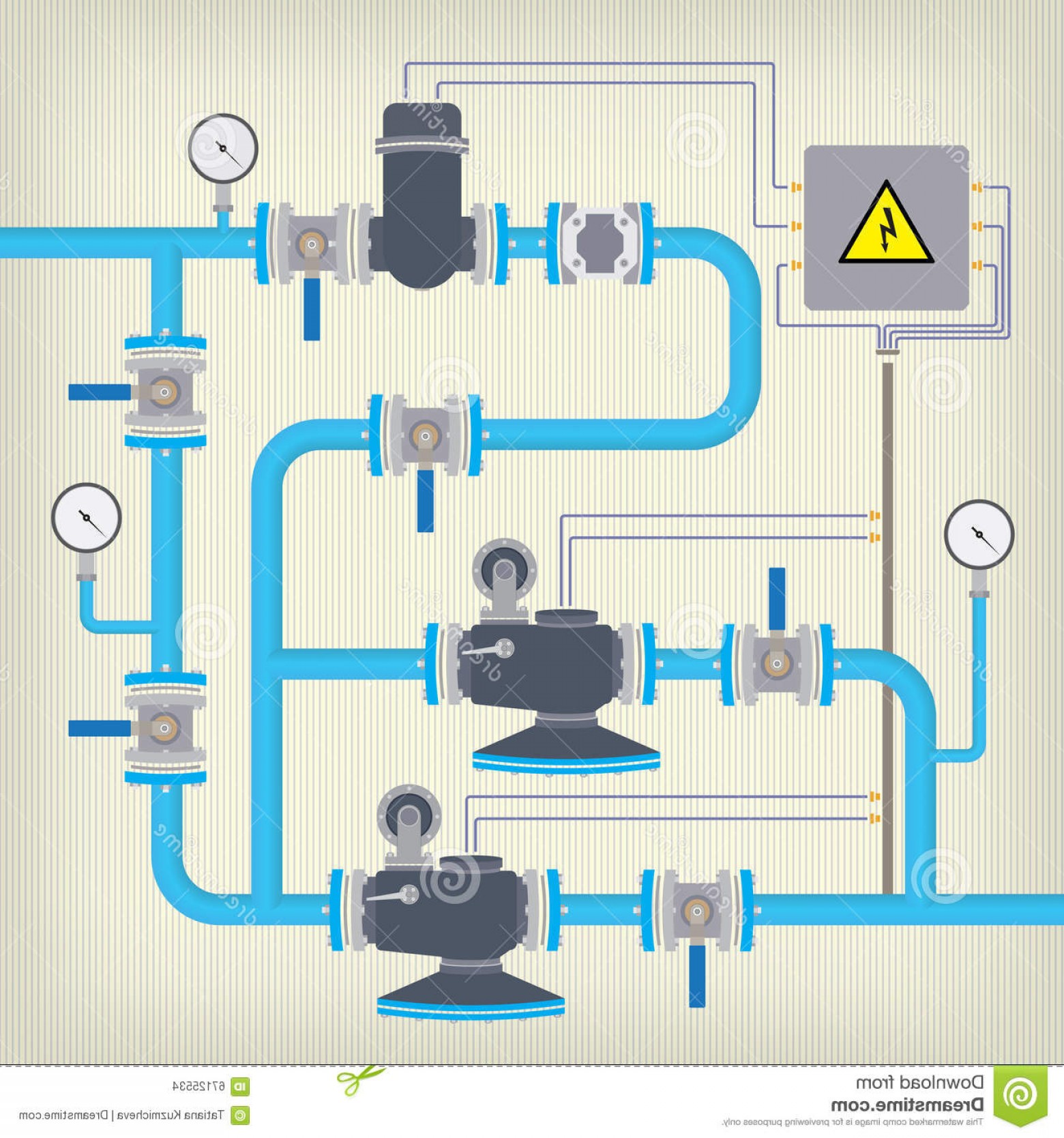 1560x1668 Infographic Scheme With Liquid Water Tank Vector Illustration