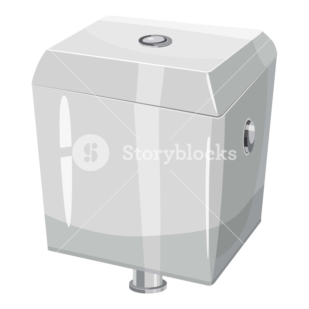 1000x1000 Toilet Water Tank Icon Cartoon Illustration Of Toilet Water Tank