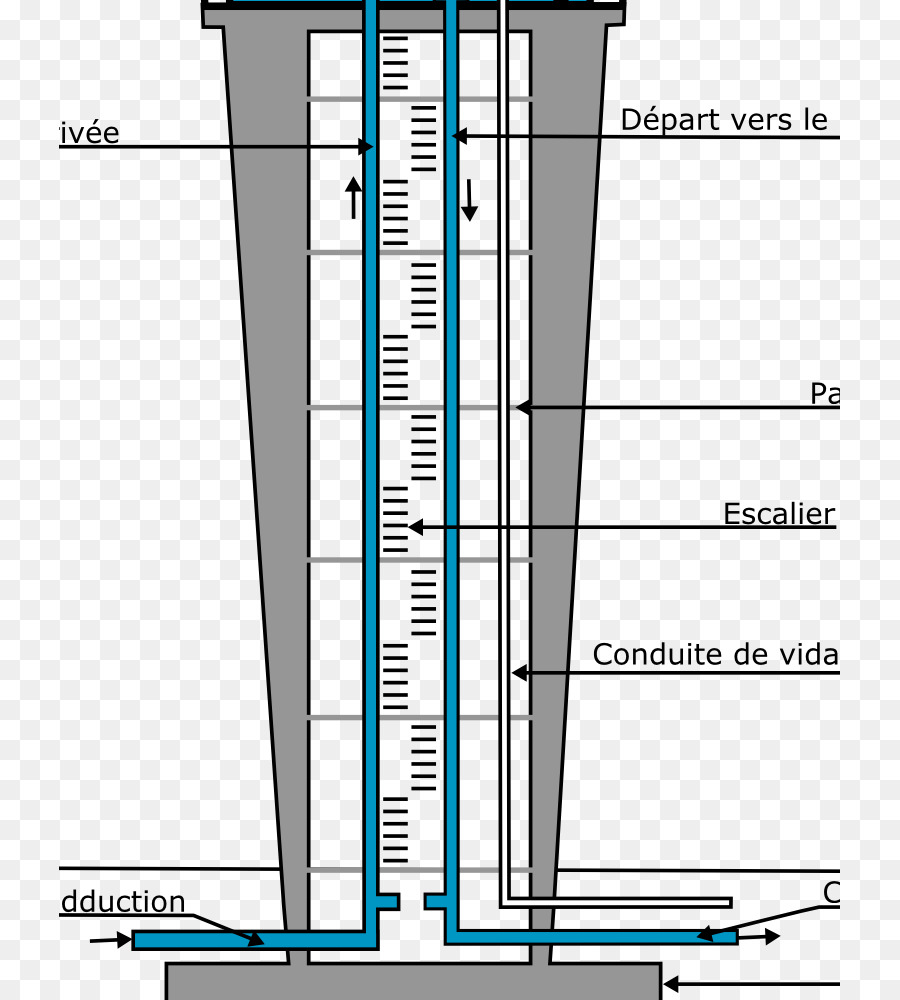 900x1000 Old Fresno Water Tower Vector Graphics