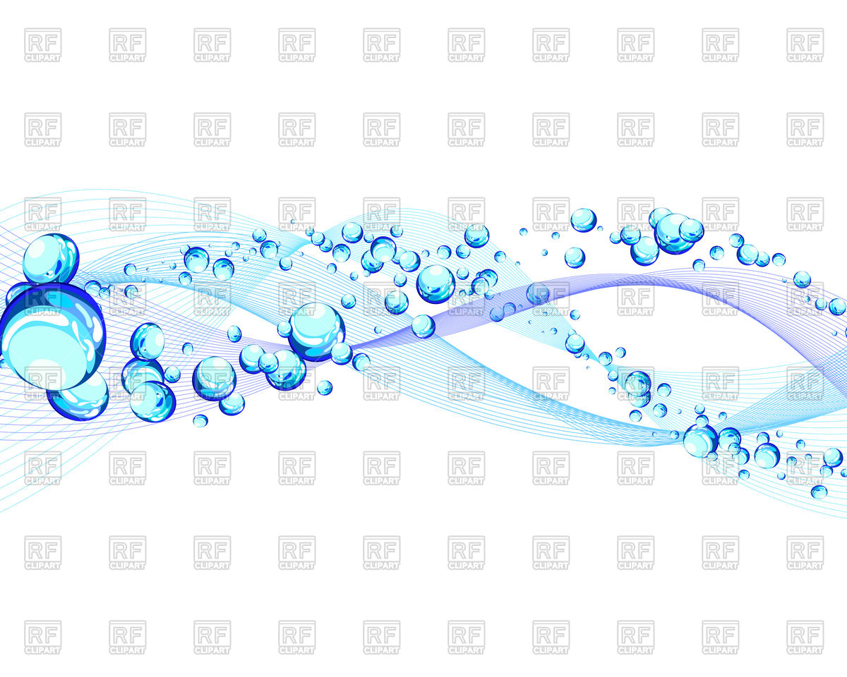 Abstract Water Vector Background With Bubbles Of Air Vector Image 1200x960 Abstract Water Vector Background With Bubbles Of Air Vector Image