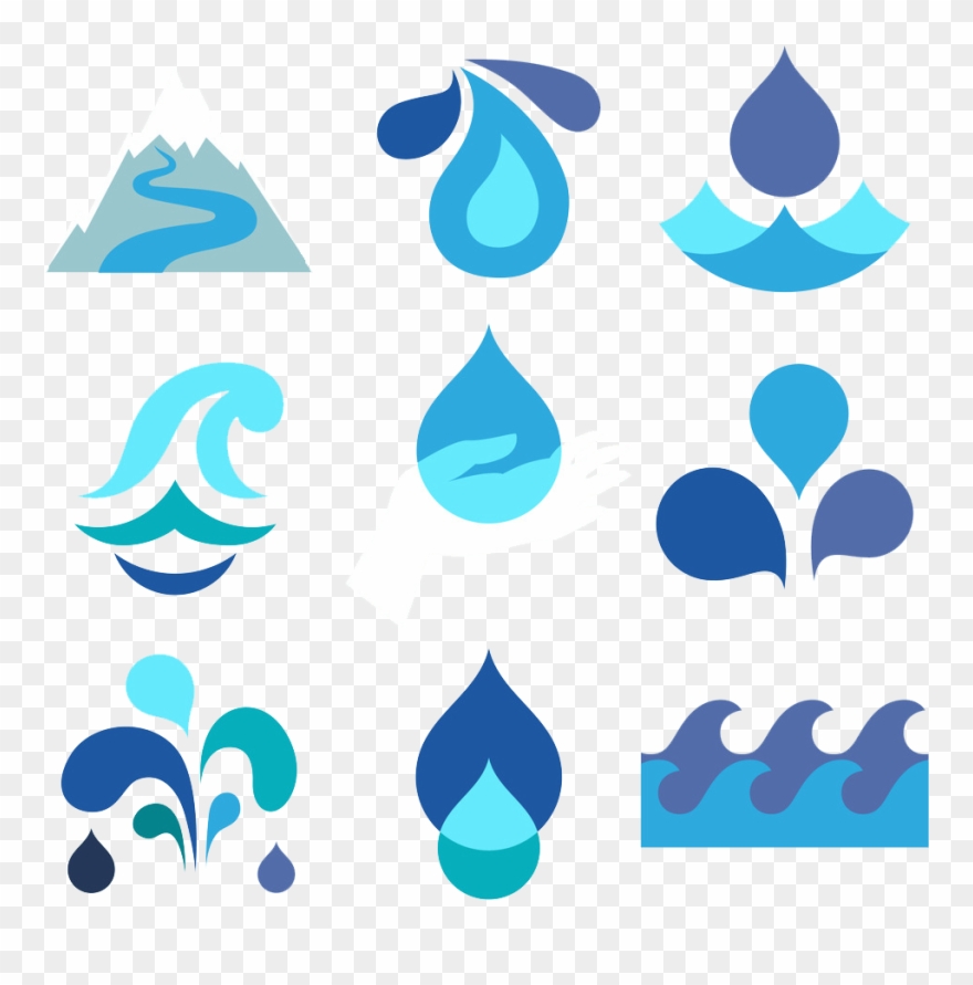 Drop Water Flat Design Clip Art 880x891 Drop Water Flat Design Clip Art