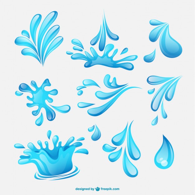 Water Splash Illustration Vector Free Vector Download 626x625 Water Splash Illustration Vector Free Vector Download