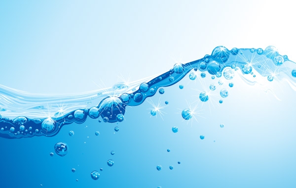 600x380 Free Download Of Realistic Water Vector Graphic