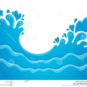 300x300 Splashing Waves And Water Vector Clipart Soidergi