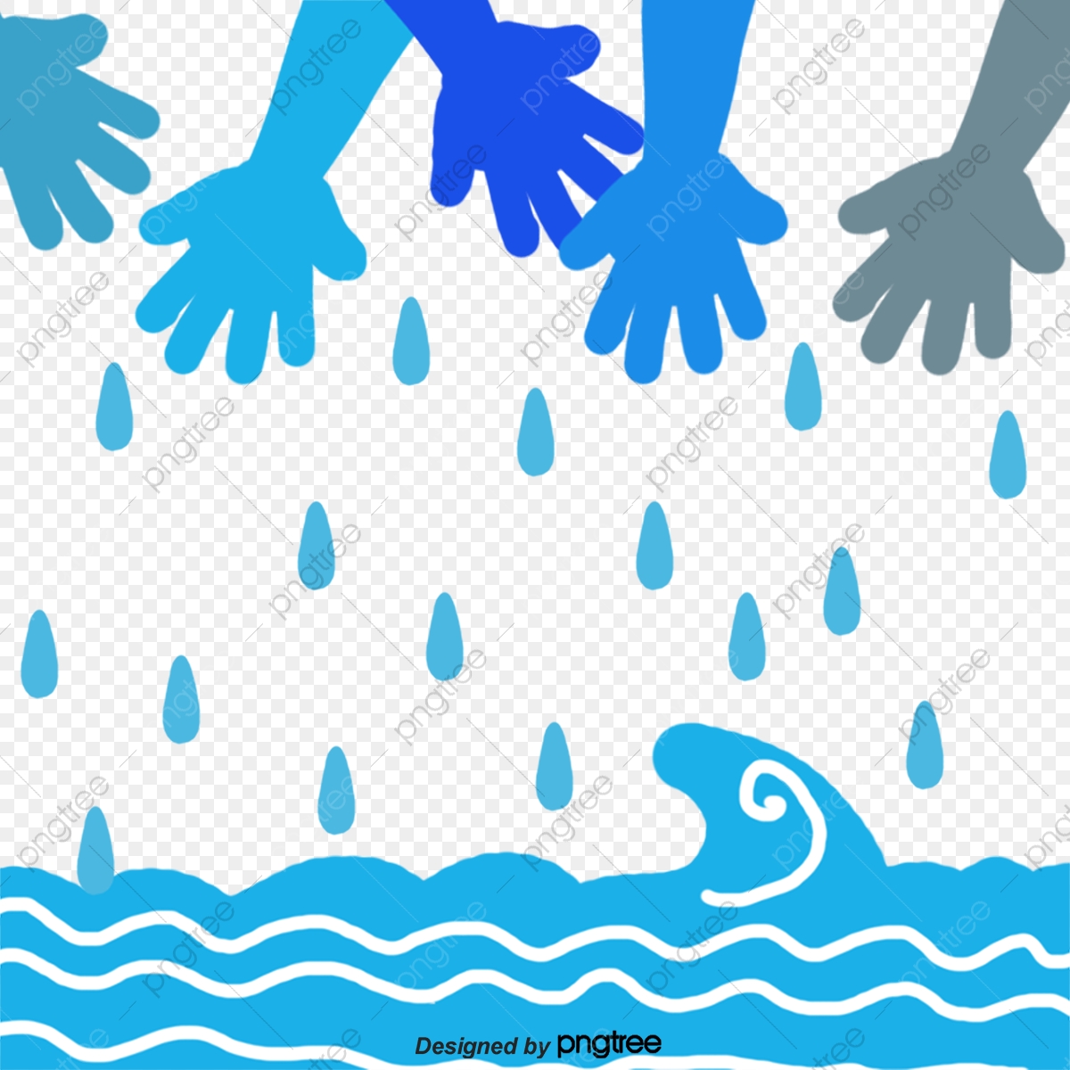 1200x1200 Blue Saving Water Poster, Blue Vector, Water Vector, Poster Vector