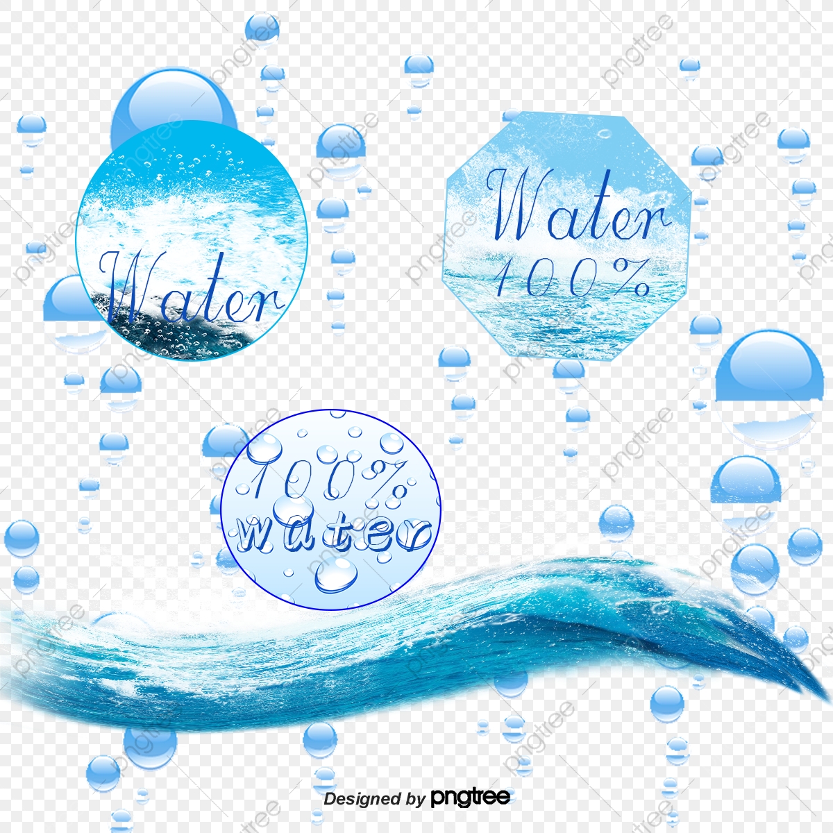 1200x1200 Water Droplet Label Vector, Water Vector, Label Vector, Circle