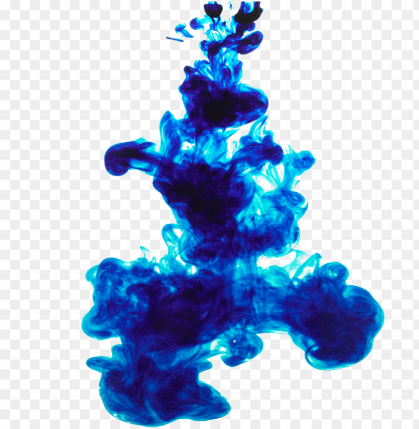 840x859 Ink In Water Png