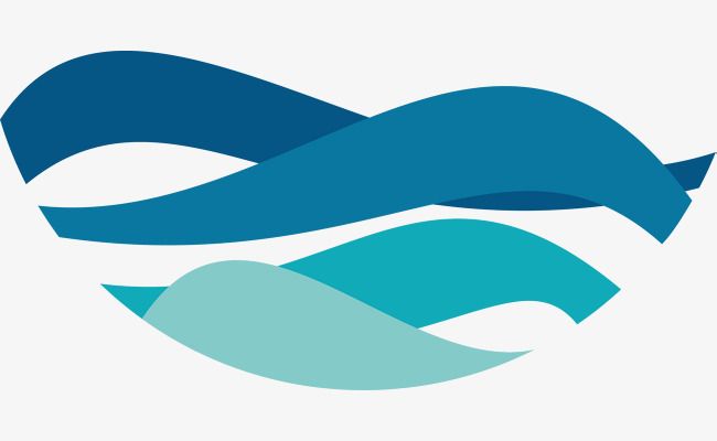 650x400 Cartoon Lake Water Logo, Cartoon Lake Water, Natural Scenery, Blue