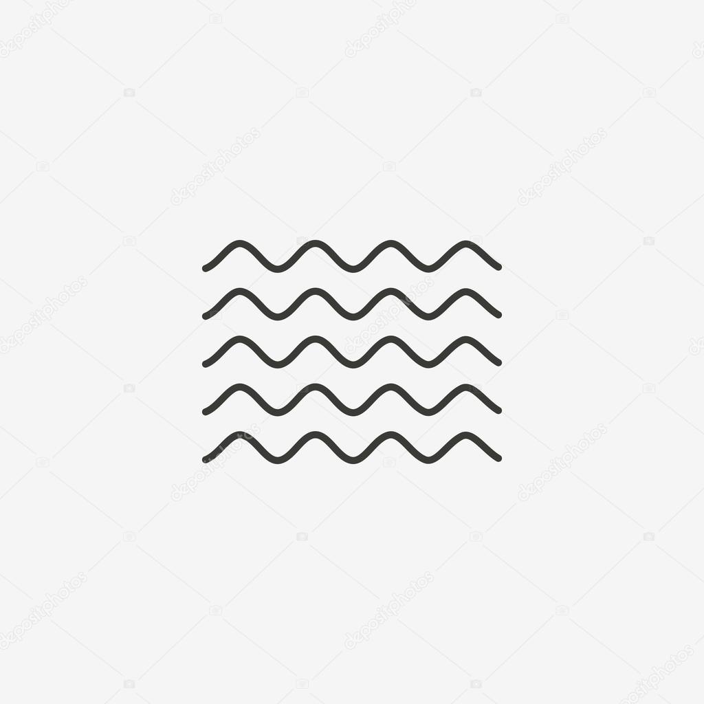 1024x1024 Water Wave Icon