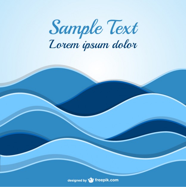 625x626 Abstract Waves Template Vector Free Download