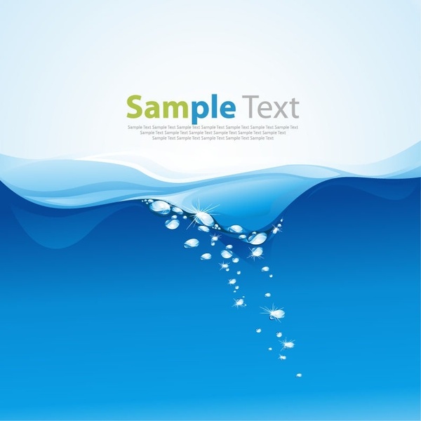 600x600 Blue Water Wave Vector Illustration Free Vector In Encapsulated