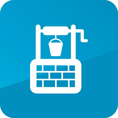 Water Well Vector Garden Premium Clipart 416x416 Water Well Vector Garden Premium Clipart