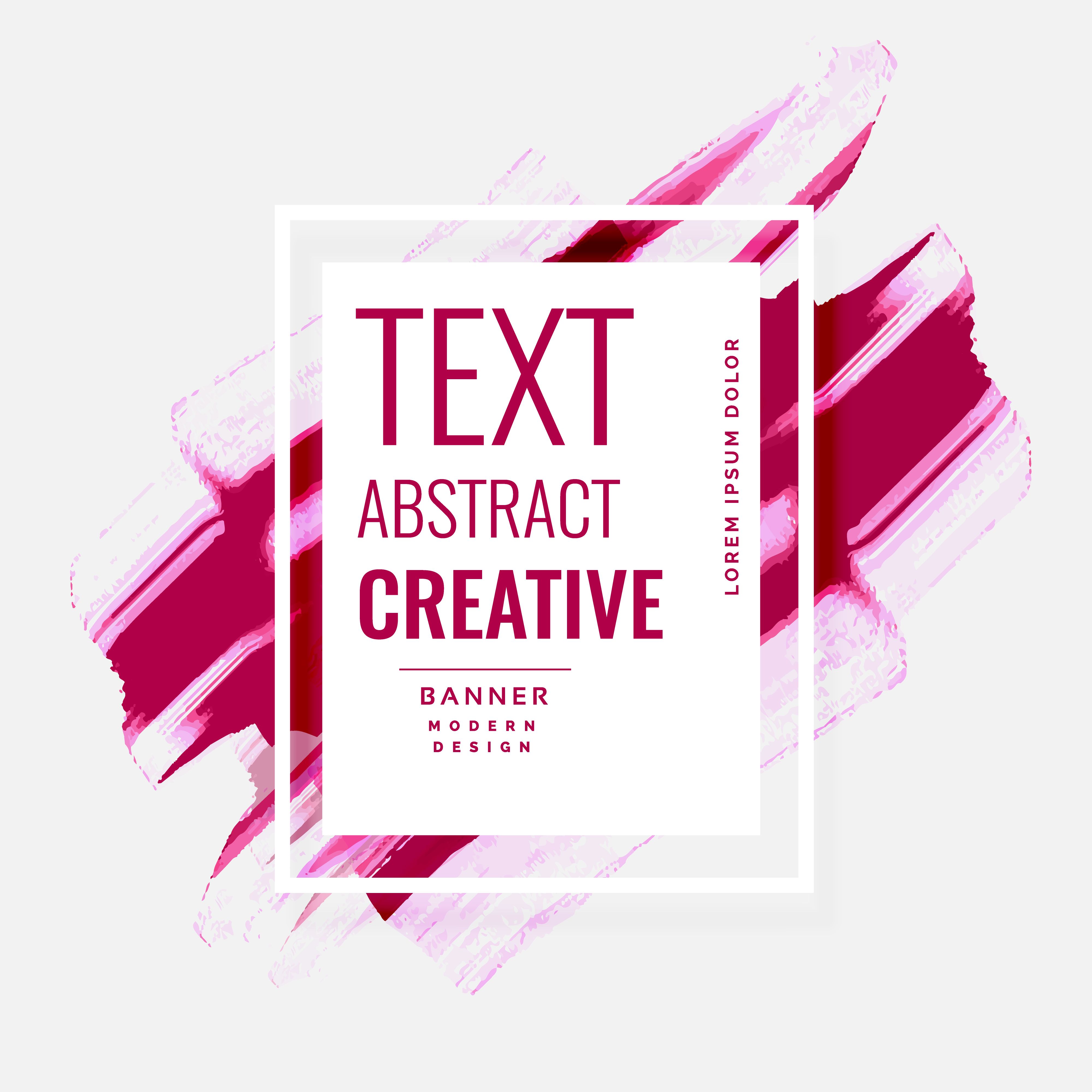 4000x4000 Abstract Watercolor Banner Vector Design