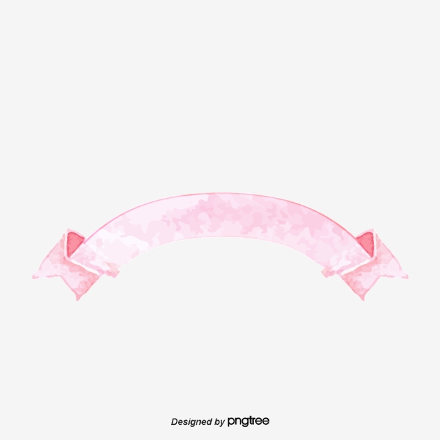 640x640 Fresh Watercolor Banners Vector Material, Scroll, Watercolor