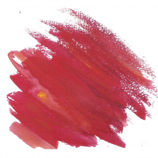 626x626 Red Watercolor Brush Background Vector Free Download