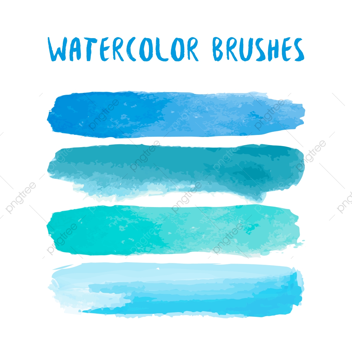 1200x1200 Vector Watercolor Brushes, Watercolor, Brush, Illustration Png