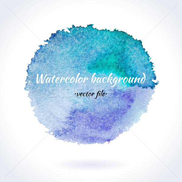 Watercolor Vector Blue And Purple Circle Vector Illustration 600x600 Watercolor Vector Blue And Purple Circle Vector Illustration