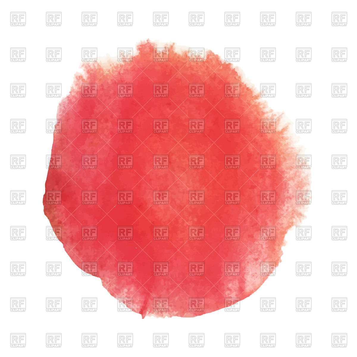 Bright Red Watercolor Circle Vector Image Of Design Elements 1200x1200 Bright Red Watercolor Circle Vector Image Of Design Elements