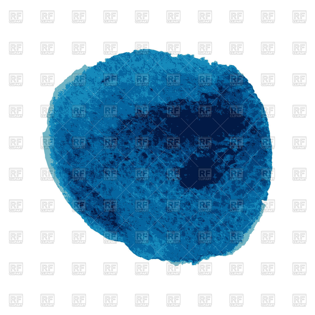 Decorative Blue Watercolor Circle Vector Image Of Backgrounds 1200x1200 Decorative Blue Watercolor Circle Vector Image Of Backgrounds