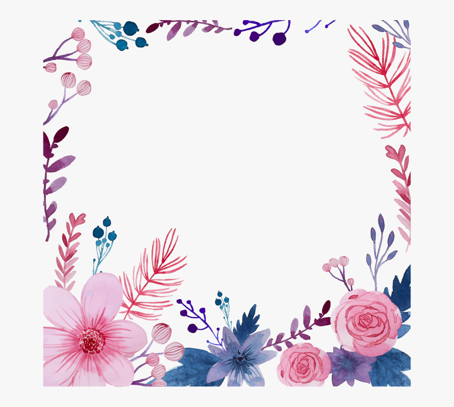 920x826 Floral Watercolor Background, Watercolor Flower Vector