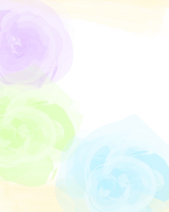 575x723 Free Watercolor Flower Background Vector