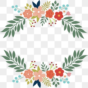 360x360 Flower Border Vector, Free Download Flower, Border, Watercolor