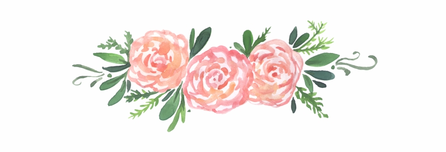 920x315 Watercolor Peonies Floral
