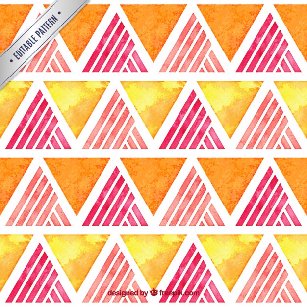 Watercolor Triangles Pattern Vector Free Download 626x626 Watercolor Triangles Pattern Vector Free Download