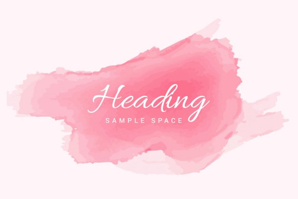 Watercolor Splash Vector