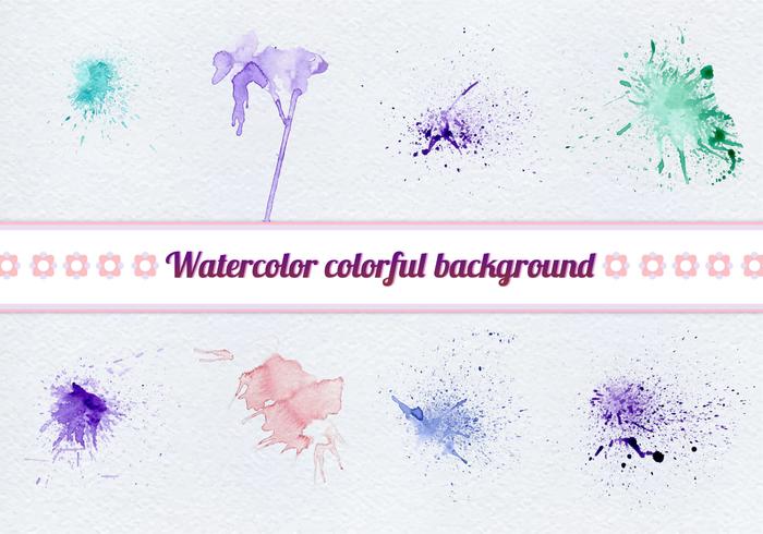 700x490 Watercolor Splash Free Vector Art