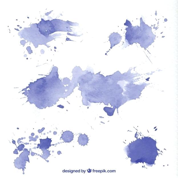 624x626 Watercolor Splash Vector Magenta Splashes Free Red Excode