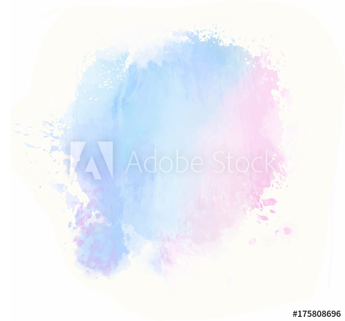 500x465 Pink Blue Watercolor Splash Vector Painted Water Color Background
