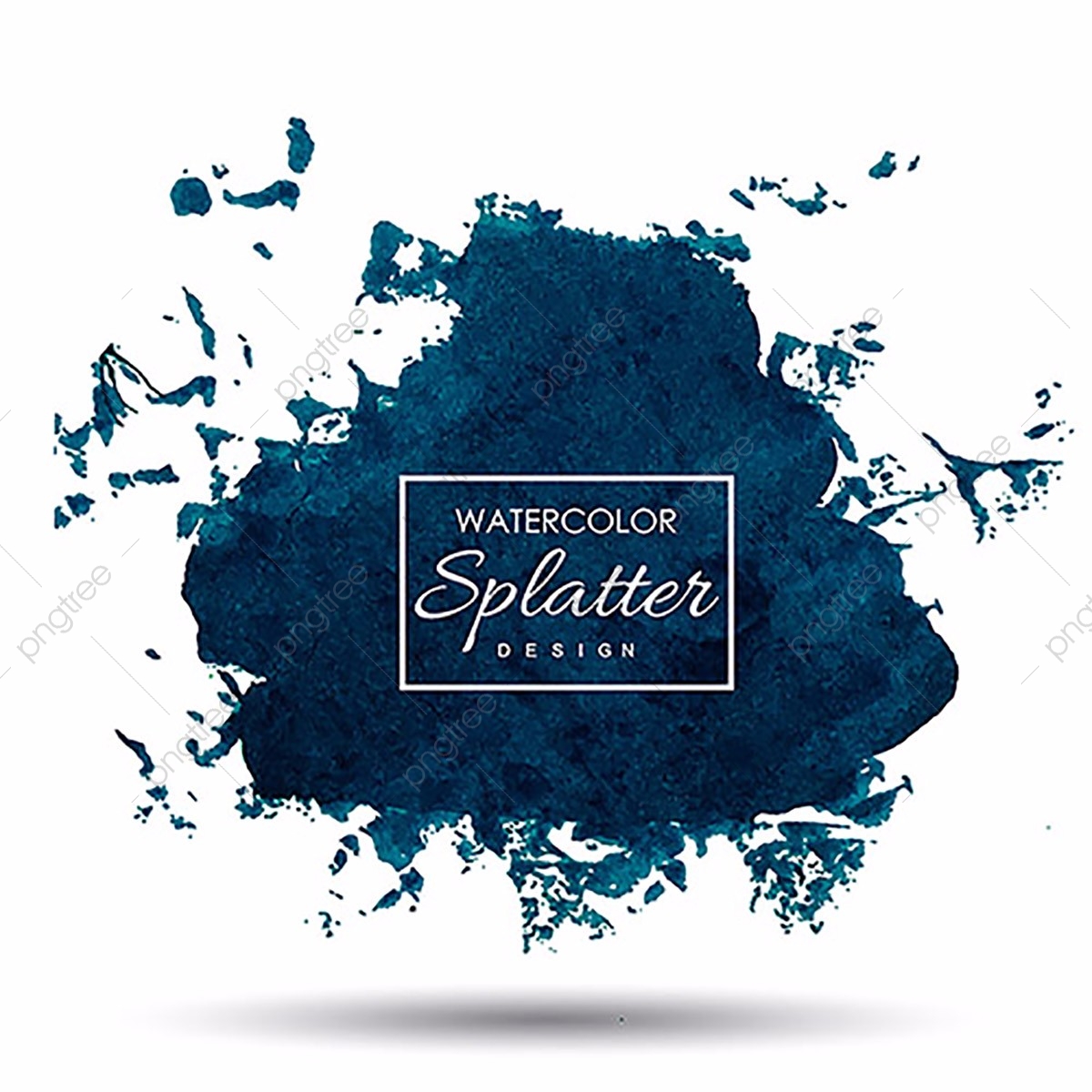 1200x1200 Hand Drawn Watercolor Splatter Designs, Abstract Png And Vector