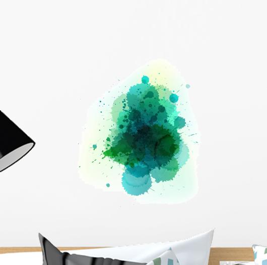 530x526 Vector Watercolor Splatter