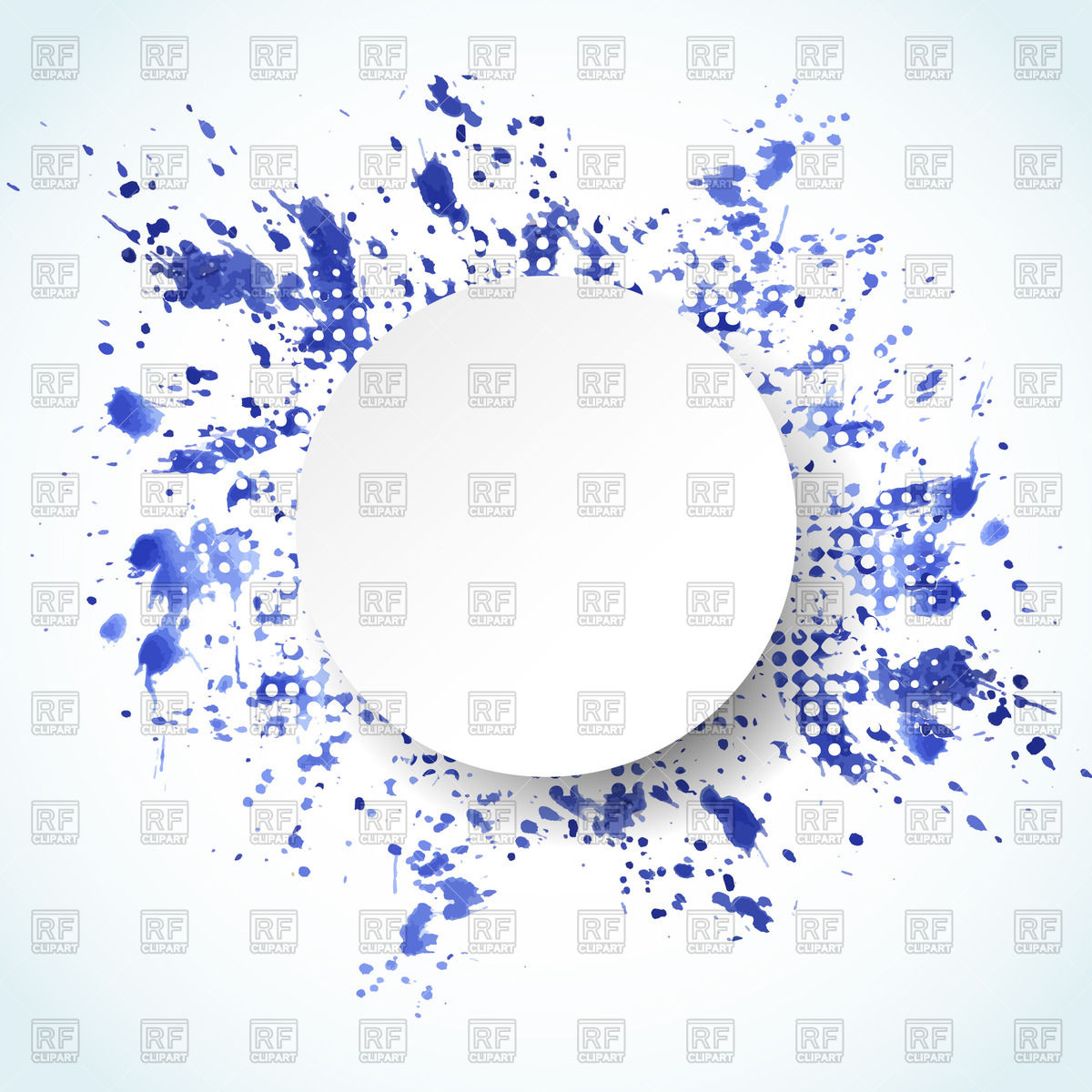 1200x1200 Watercolor Splatter Vector Image Of Objects Mcherevan