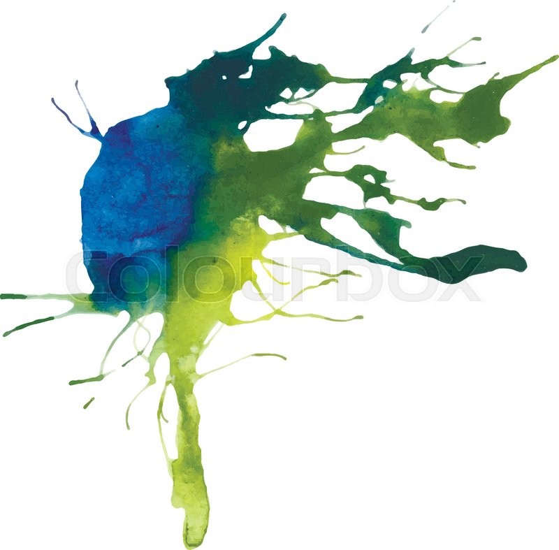 800x787 Beautiful Traced Vector Watercolor Stock Vector Colourbox