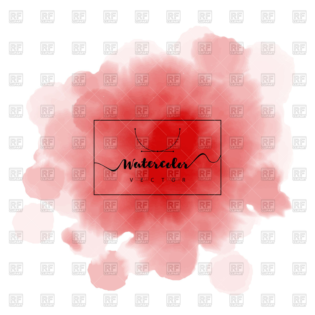 1200x1200 Hand Painted Red Watercolor Texture Vector Image Of Backgrounds