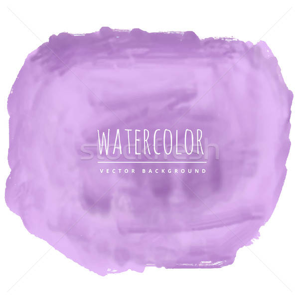 600x600 Purple Real Watercolor Texture Vector Background Vector