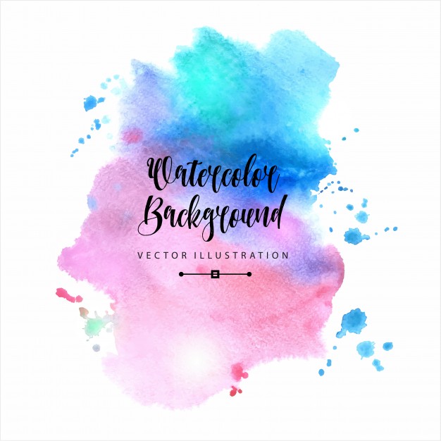 626x626 Beautiful Abstract Watercolor Background Vector Free Download