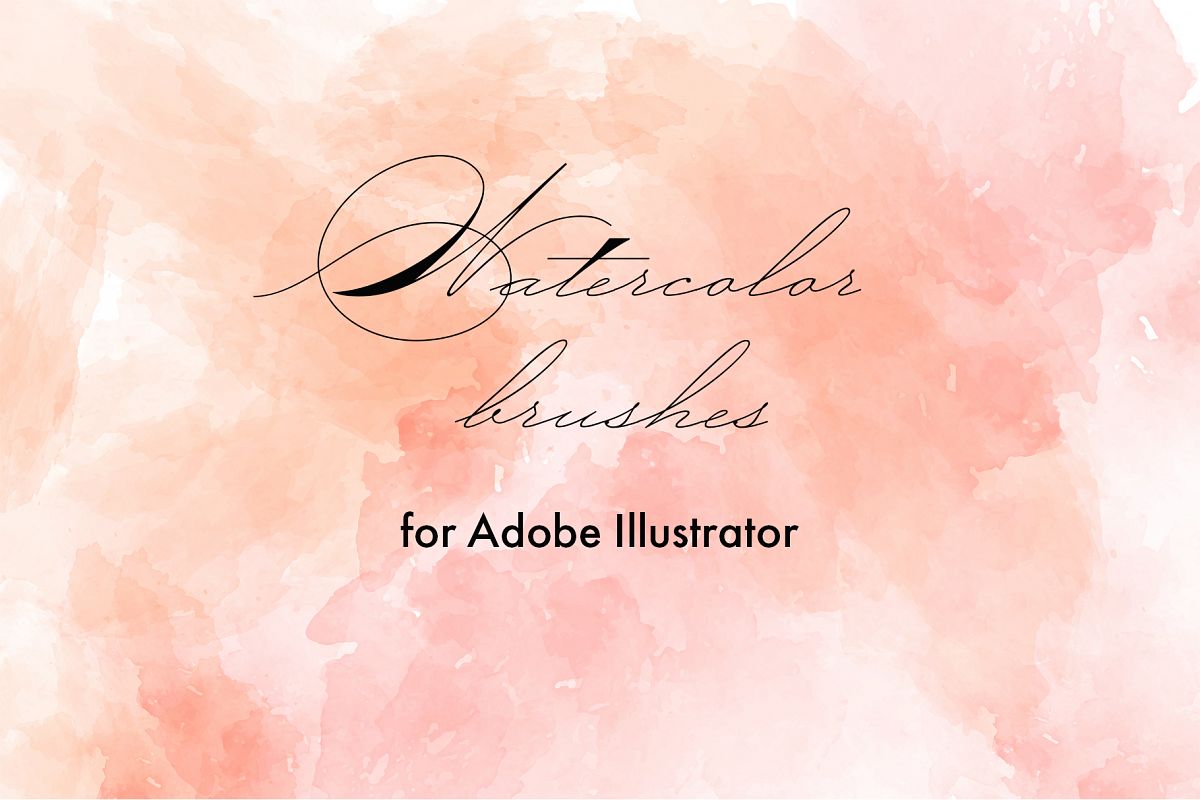 1200x800 Vector Watercolor Brushes