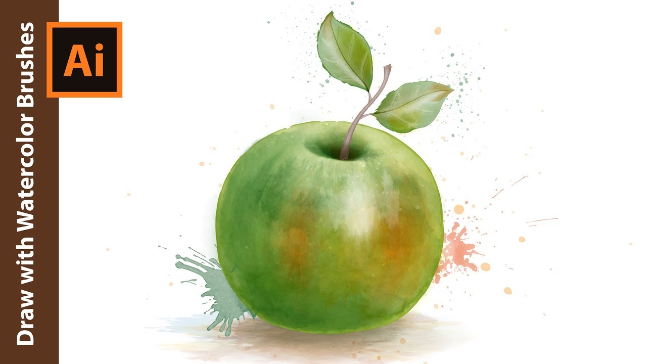 1280x720 Watercolor Vector Brushes